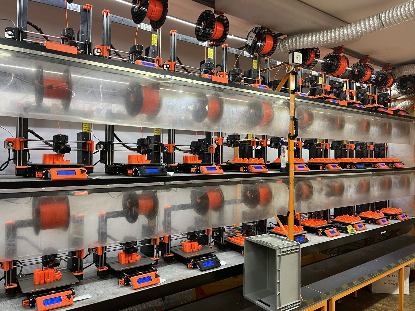 Farma 3D pisača Prusa Research