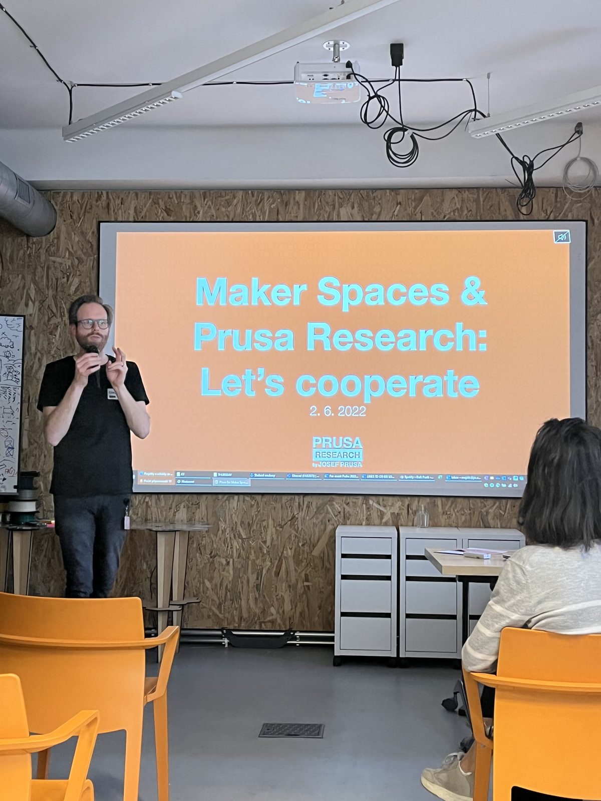 Predavanje „Maker Spaces & Prusa Research: Let’s cooperate”, 2.6.2022.