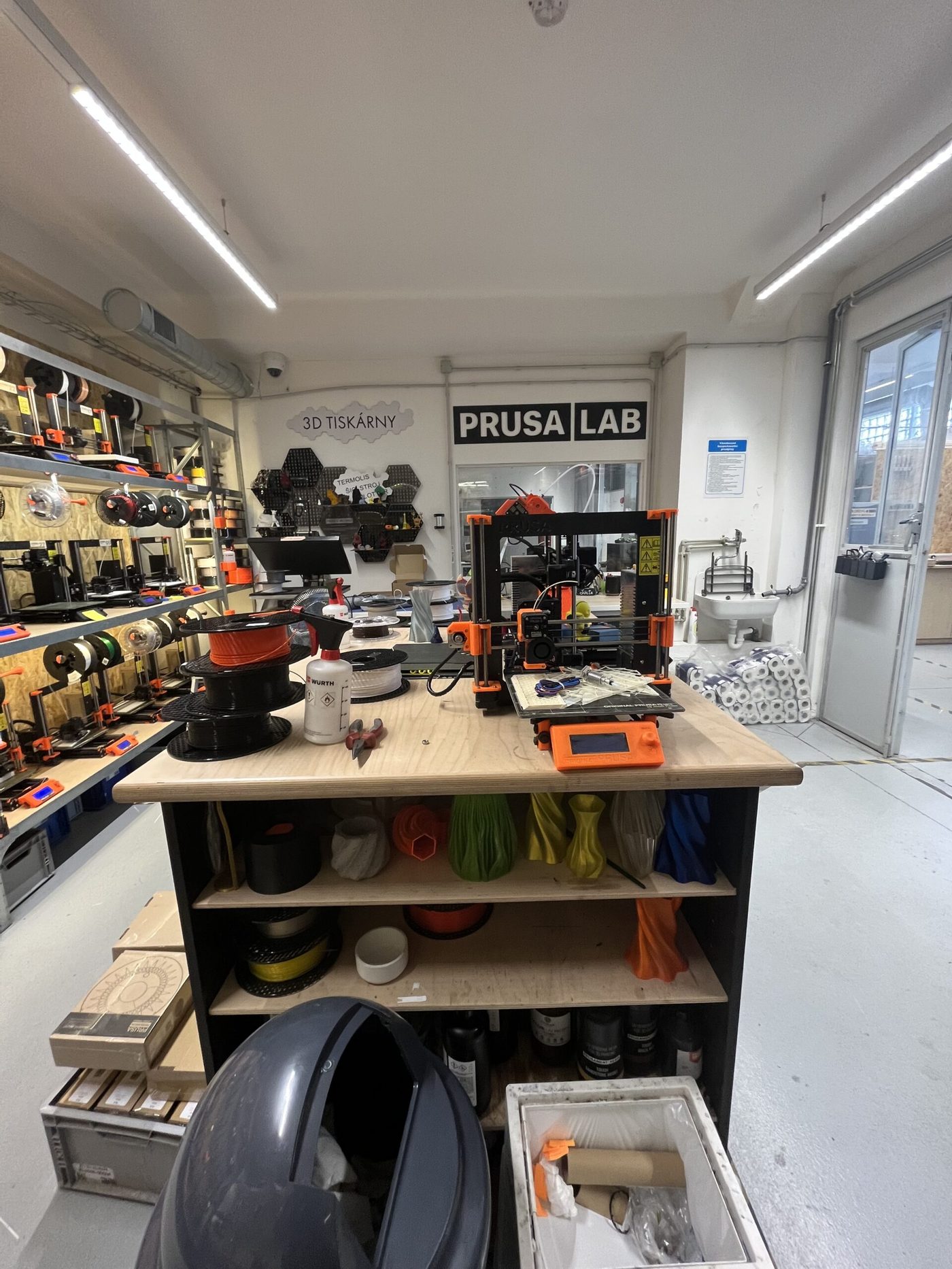 Prusa Lab, radionica s 3D pisačima